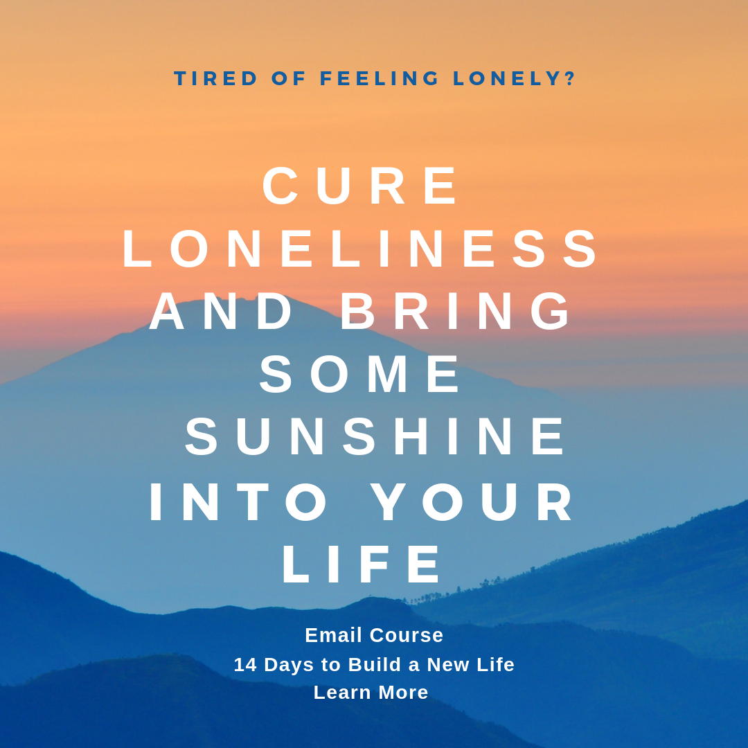 Cure loneliness e-Course infographic